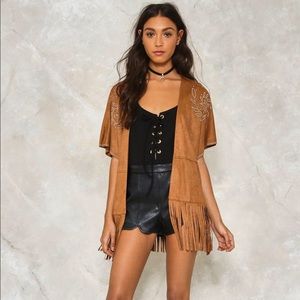 Badlands fringe kimono from Nasty Gal